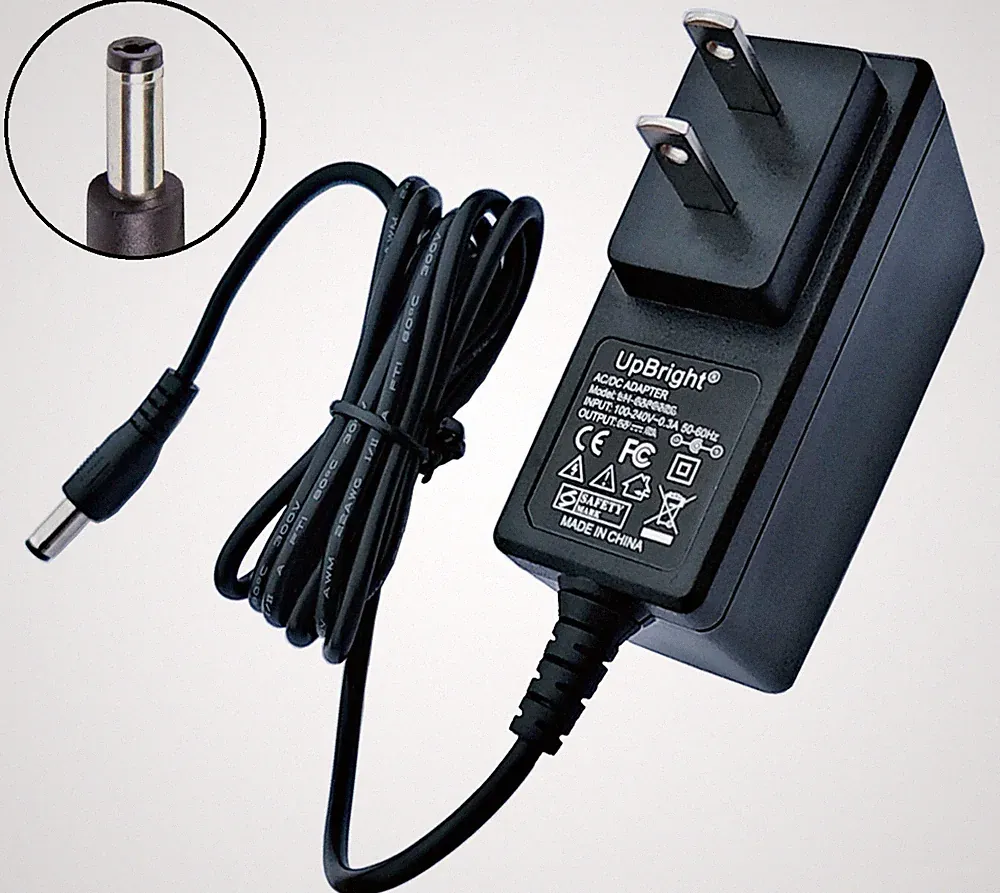AC/DC Adapter For Super Start or Cen-Tech or DeWalt Jump Starter Air Compressor