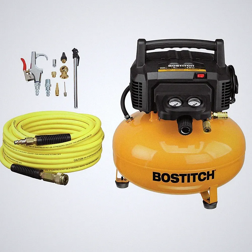 Bostitch BXCM02012-WPK 6 gal 150 PSI Air Compressor w/ 13-PC Accessory Kit New
