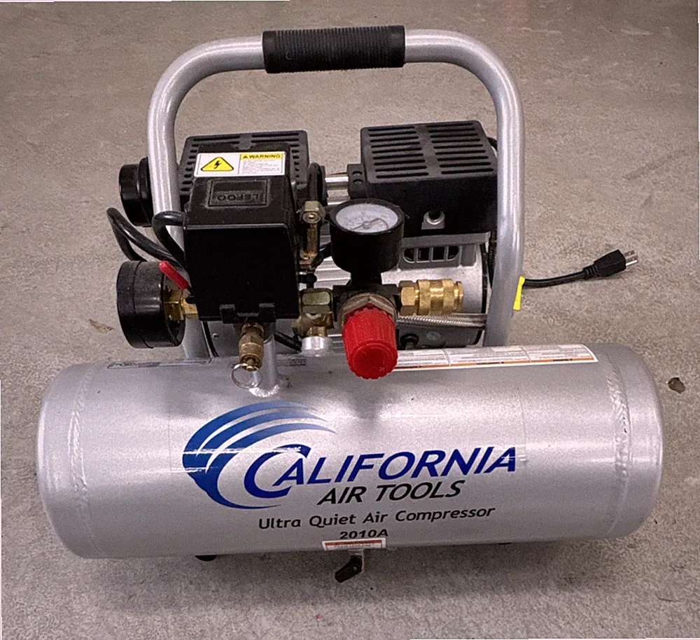 California Air Tools 2010A Ultra Quiet Portable Electric Compressor 1HP 2Gal 3C...