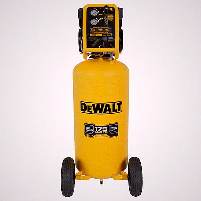 DEWALT Ultra Quiet 26-Gallon Portable Electric 175 PSI Vertical Air Compressor