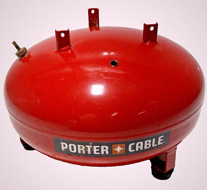 Porter Cable Pancake Air Compressor Tank Model 2002 Type 9 6 Gallon OEM Part